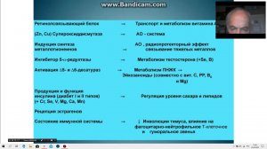 Цинк - главные функции. Проблемы при дефиците микронутриента  Академик Дадали В.A.