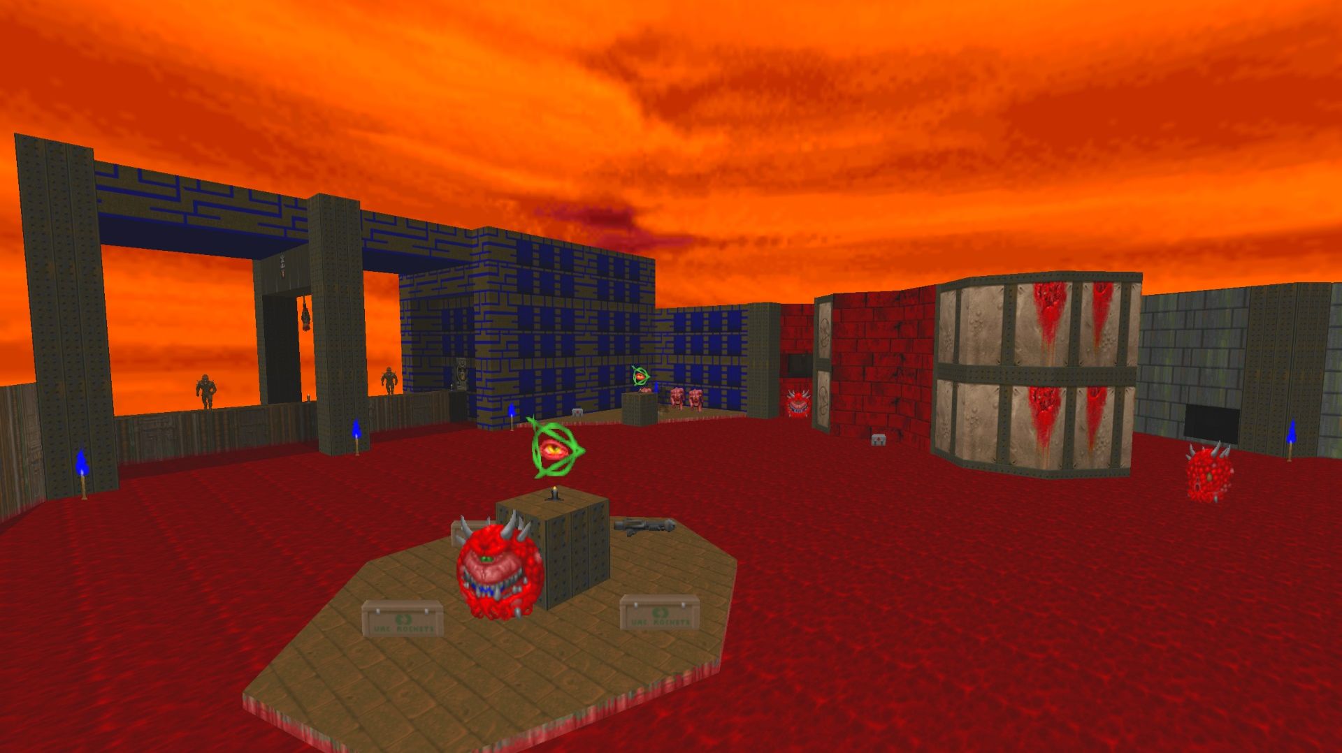E4M7: Babel's Gate – Doom the Way ID Did: The Lost Episodes [Все секреты] смотреть онлайн