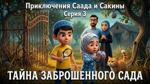 3 Серия. МУЛЬТСЕРИАЛ: ПРИКЛЮЧЕНИЯ СААДА и САКИНЫ.| ПроДинМедиа | ProDinMedia
