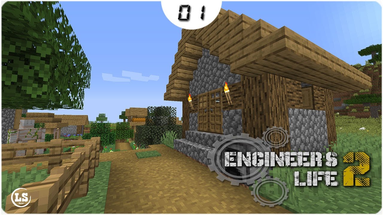 Minecraft: Engineer's Life 2 - #01 Сельский инженер смотреть онлайн