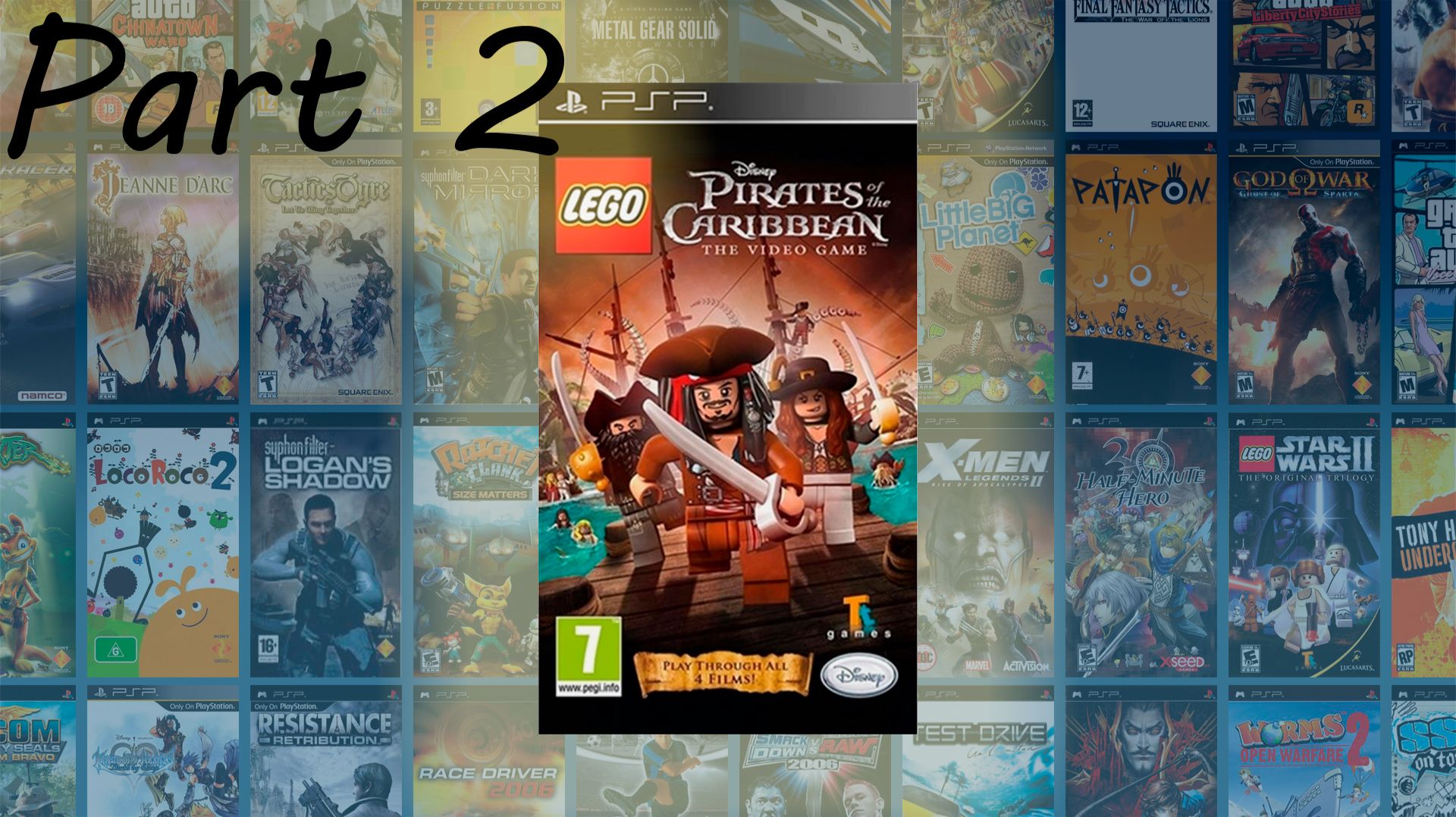 LEGO Pirates of the Caribbean (PAL) | PSP (Part 2) смотреть онлайн