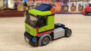 Сборка грузовика MAN TGX 18.440 Седельный тягач из Lego