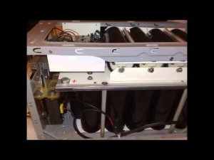 Capacitor welder for batteries