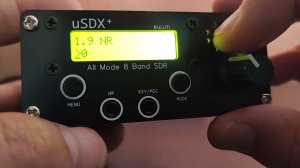Обзор меню трансивера uSDR uSDX+ v2. Некоторые рекомендации по настройке.