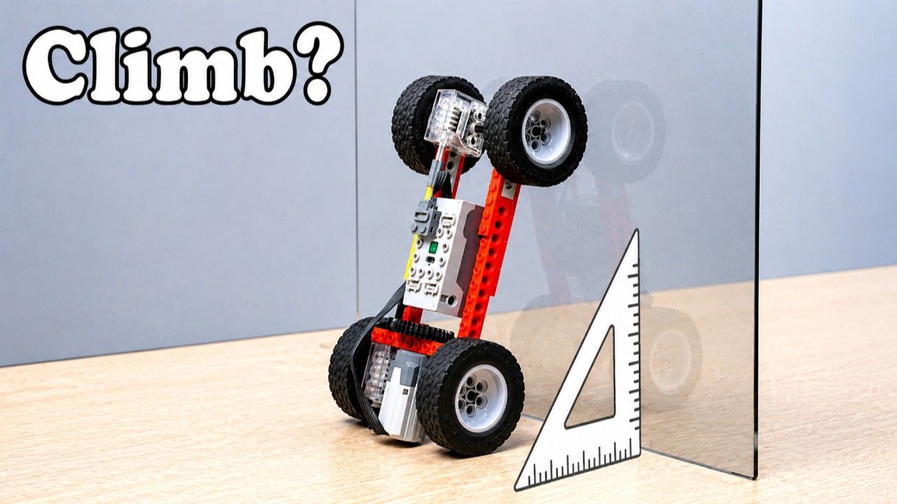 LEGO Car против невозможного уровня – Упадет ли он? смотреть онлайн