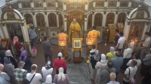 Запись трансляции 21 июня 8:40. Часы. Литургия