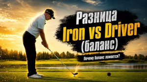 Айроны против Драйвера! Разница в балансе (Irons vs Driver: balance differences) - SamsonovGolf