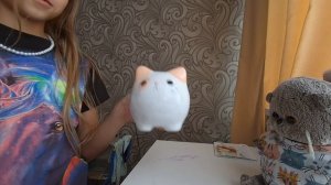 открываем с Басикам посылку