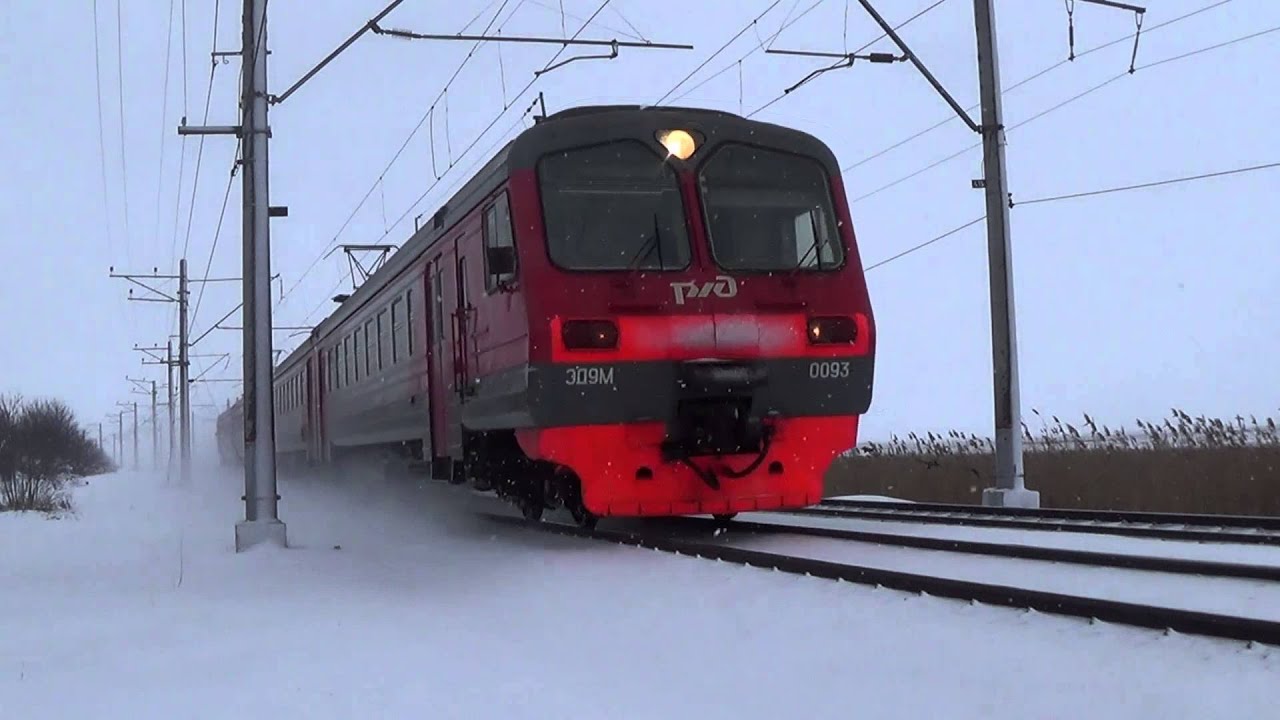 RaddyТест Электропоезд ЭД9м смотреть онлайн