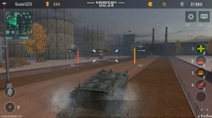Modern Tanks Командный бой. Отрывок 1.