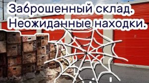 АУКЦИОН КОНТЕЙНЕРОВ В США / Заброшенный склад. Неожиданные находки.