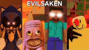 Победа с КАЖДЫМ убийцей — Evilsaken (Roblox) ДВА ЧАСА ГЕЙМПЛЕЙ