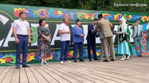 Делегация Буинского района приняла участие в Сабантуе в Парке Победы Ульяновска, продемонстрировав в