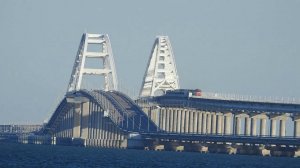 Крымский мост.Керчь.Работа КЖД. Составы 59 и 38 вагонов в Крым.