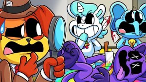 УЛЫБАЮЩИЕСЯ ТВАРИ ПРОТИВ ЗОМБИ!   Poppy Playtime 3 - Анимации на русском