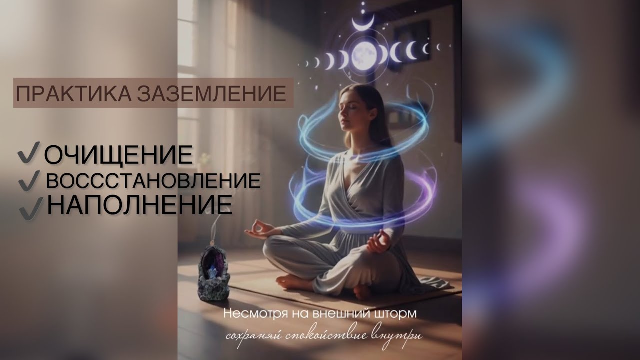 ▪️🌋ПРАКТИКА ЗАЗЕМЛЕНИЕ. ОЧИЩЕНИЕ,ВОССТАНОВЛЕНИЕ,НАПОЛНЕНИЕ! смотреть онлайн