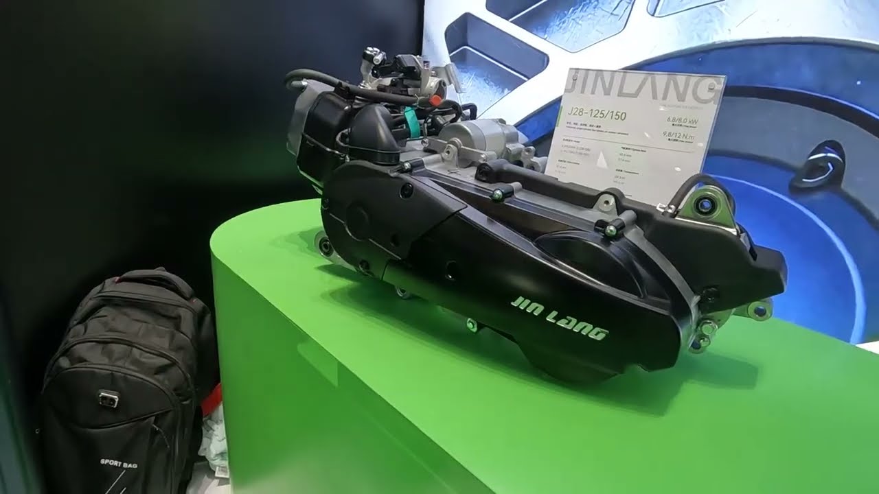 Выставка CFAIR 24/1. Часть 7. Двигатели для скутеров JINLANG. смотреть онлайн