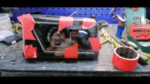Volkswagen T4 тюнинг оптики, headlight vw t4
