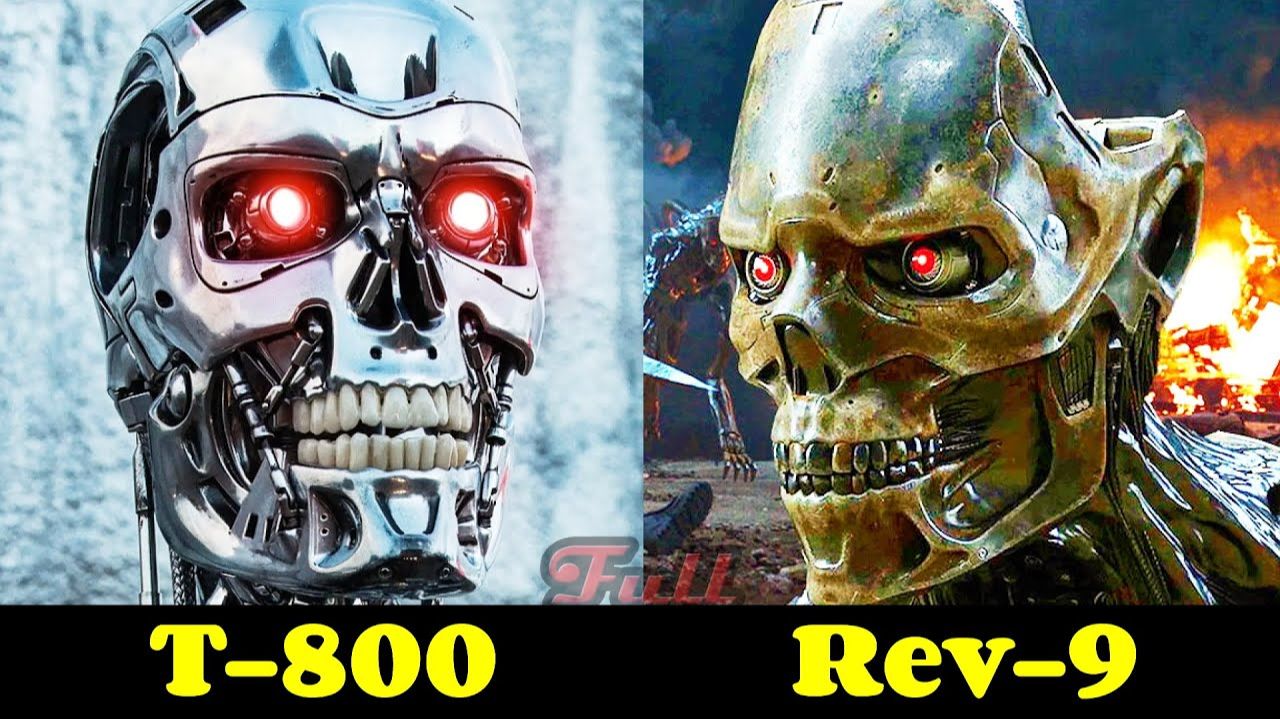 Т-800 и Rev-9 - Все Победы и Поражения Терминаторов ! смотреть онлайн