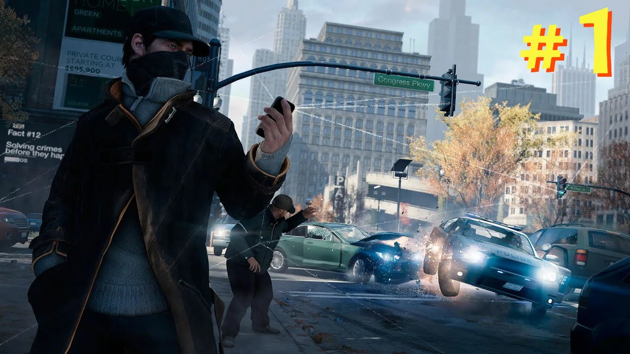 Прохождение ►Watch Dogs # 1 смотреть онлайн