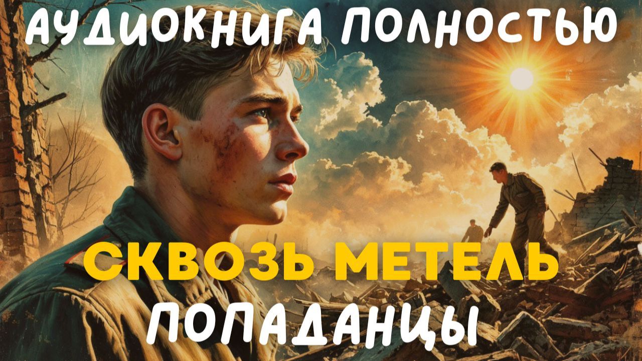 АУДИОКНИГА ПОЛНОСТЬЮ: СКВОЗЬ МЕТЕЛЬ / ПОПАДАНЦЫ