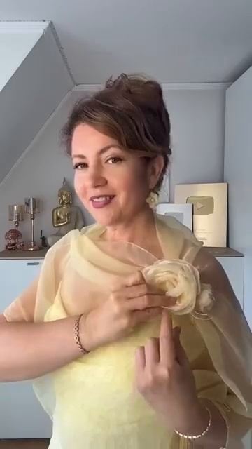 Irene Butsch-Создаю образы из длинных тканей
