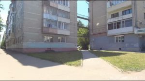 Дворы по Коммунистической. Йошкар-Ола июнь 2026