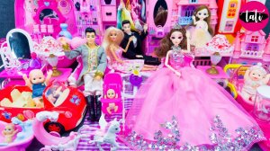 Играем в игрушки из мультика принцесса кукла Барби. Мультфильм для детей. ASMR АСМР