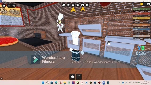 Играю в роблокс, игра пицерия 1 часть из 3!!! смотреть онлайн