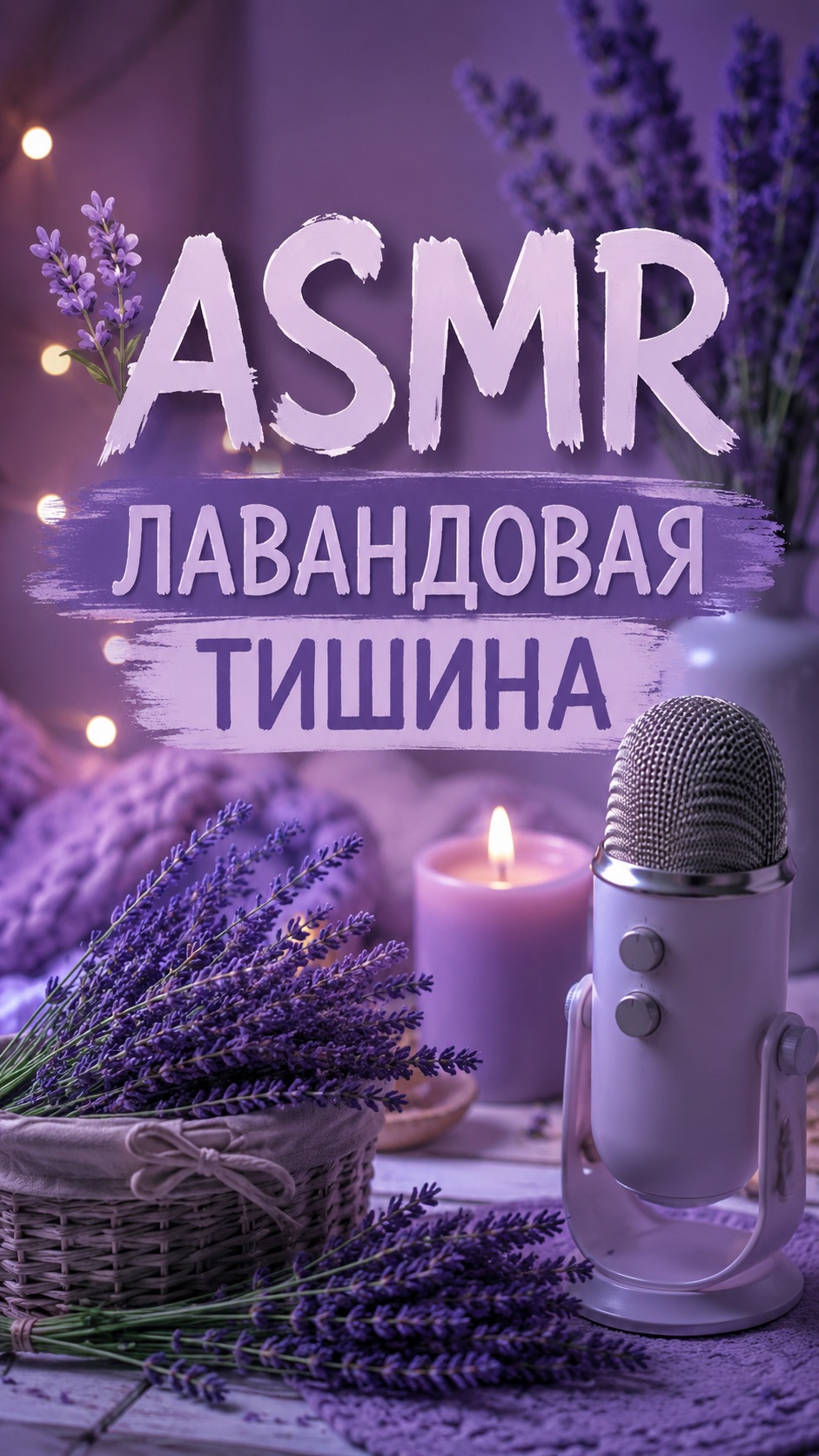 АСМР ЛАВАНДОВАЯ ТИШИНА