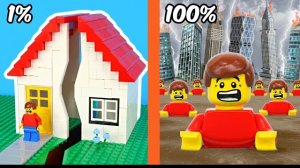 Я смоделировал АПОКАЛИПСИС из конструктора LEGO...