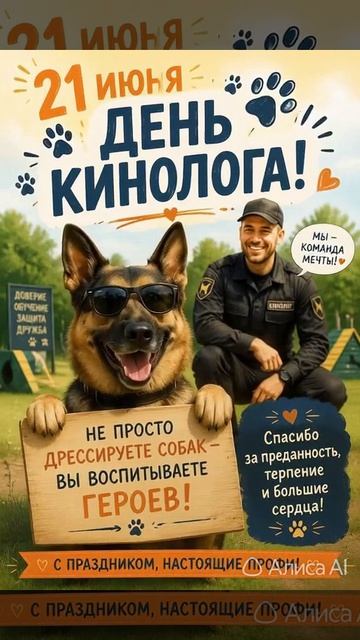 праздники день кинолога