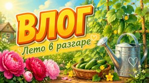 ВЛОГ. Лето в разгаре, от мошки в ударе