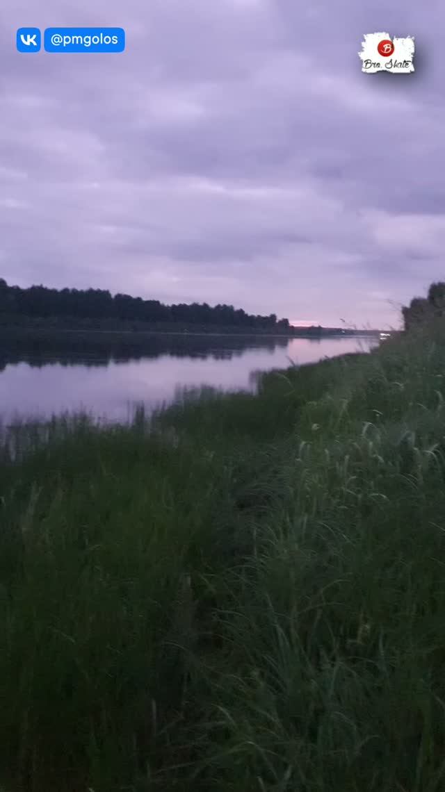Три часа ночи. Река Волхов. Июнь.
