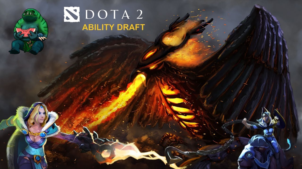 Дарксиролунофеникс в Dota 2 Ability Draft смотреть онлайн