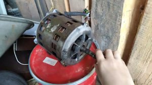 ПОДКЛЮЧИЛ ЗВЕРСКИЙ МОТОР К СЕТИ 220V. (Раньше делали на совесть)⚡⚡⚡!!!