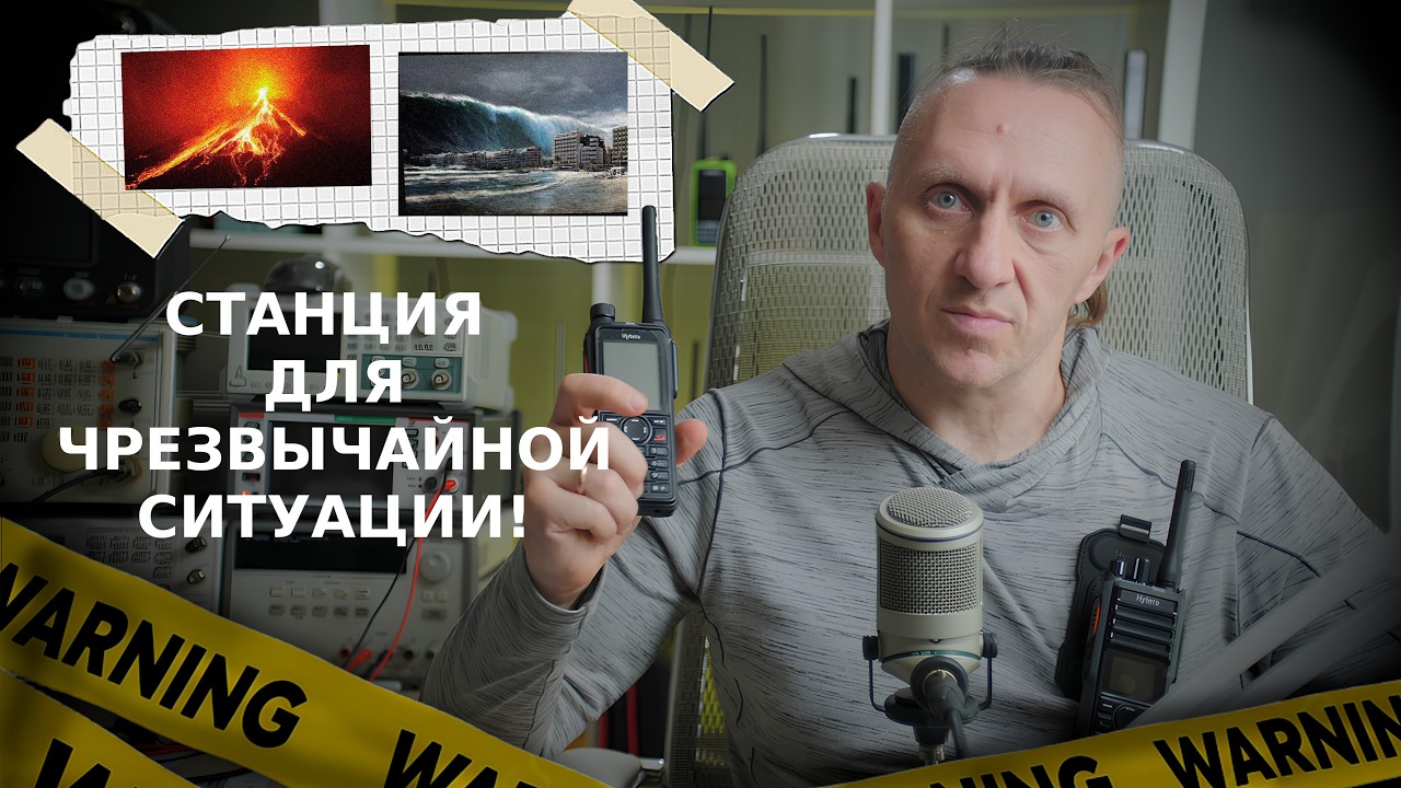 Выбор рации для чрезвычайной ситуации 📉🚨