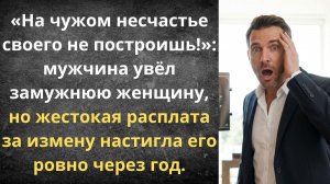 Увёл чужую жену и жестоко поплатился | Истории из жизни