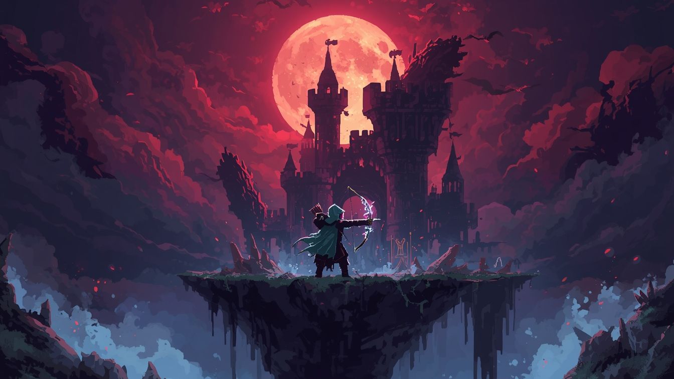 🔥 Кусок луны упал прямо мне на голову!  TowerFallAscension Moon Stone / ХАРДКОР.