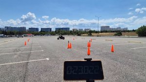 Gymkhana GP 2026 stage2 / Nosal Julia Honda VTR 250 / heat 1