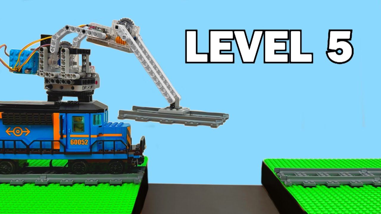 Поезда LEGO против отсутствующих путей смотреть онлайн