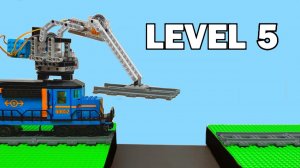 Поезда LEGO против отсутствующих путей