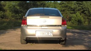 Двойной выхлоп на Опель Вектра С / Opel Vectra C GTS