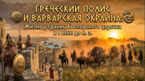 Греческий полис и варварская окраина. Жизнь у границ боспорского царства в 1 веке до н. э.