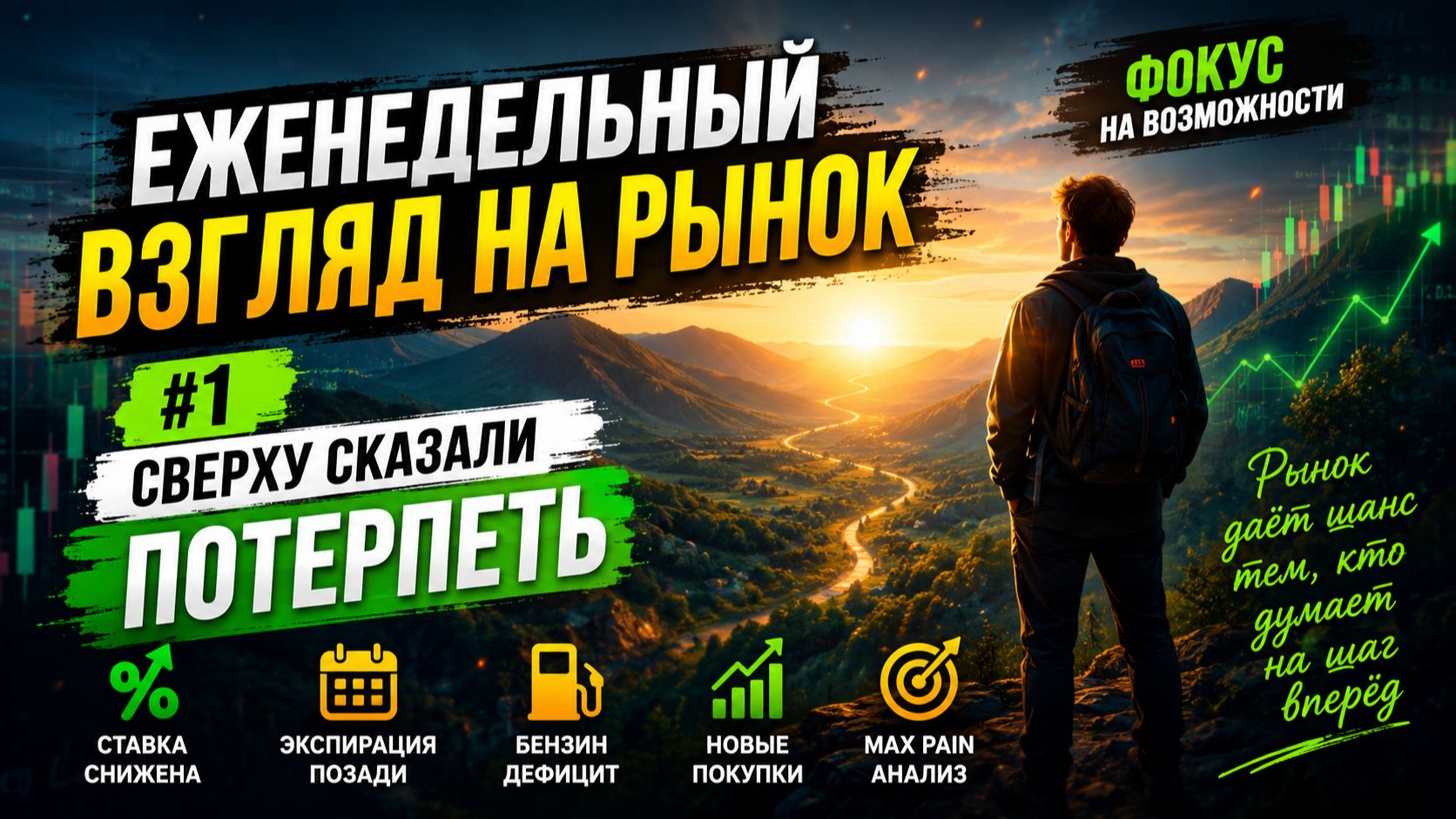 Еженедельный обзор рынка #1: сверху сказали потерпеть смотреть онлайн