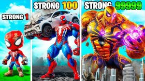 Превращаемся в самого сильного ПАУКА в GTA 5