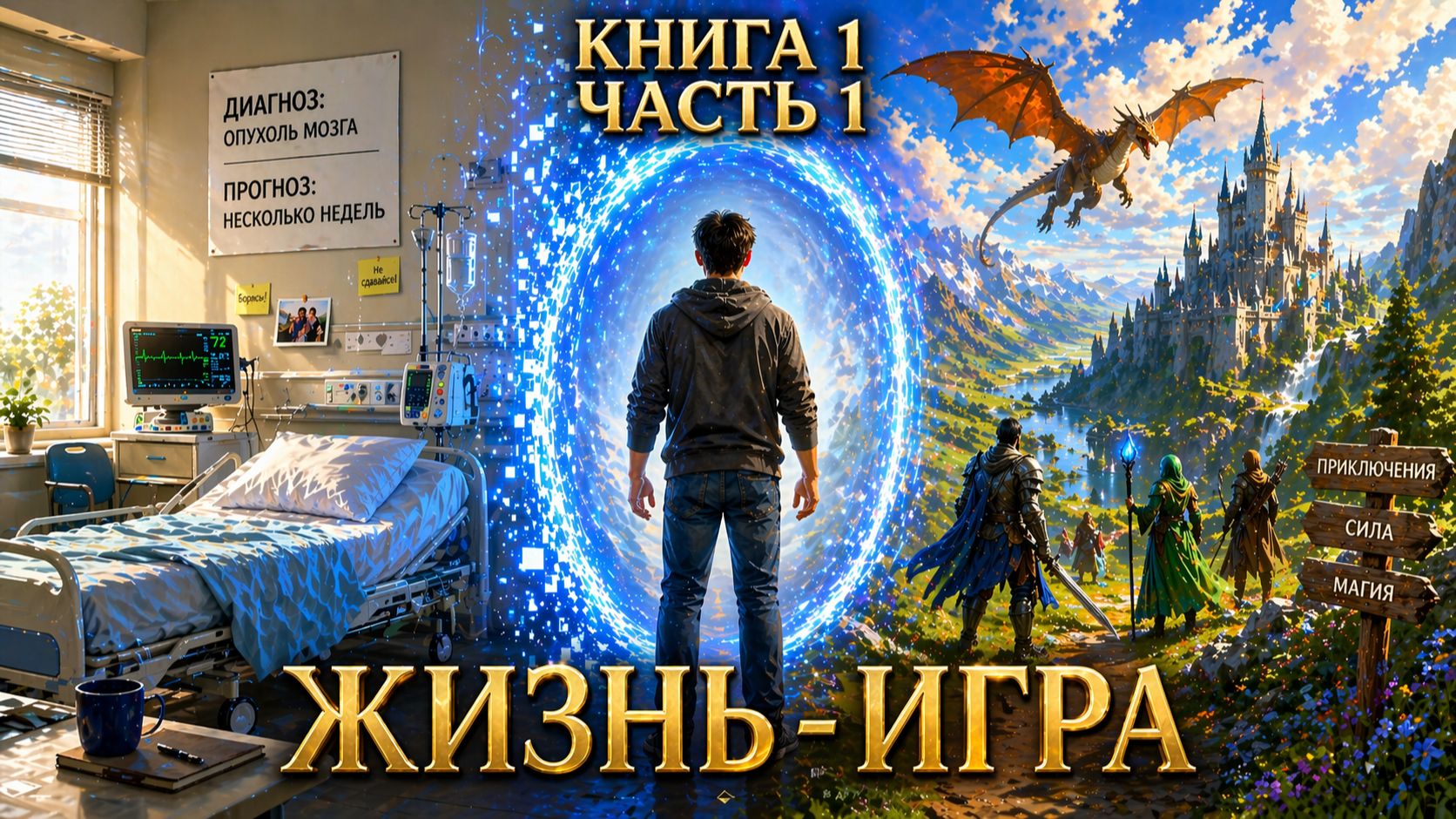 ЖИЗНЬ - ИГРА | КНИГА 1 (Часть 1 ИЗ 3) | АУДИОКНИГА | ФАНТАСТИКА | #аудиокнига #литрпг смотреть онлайн