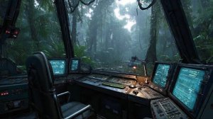 Abandoned Tropical Station ｜ Rainforest Sounds for Deep Focus