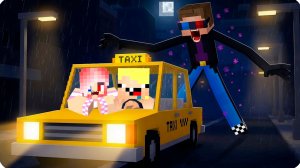 🚖 НЕ РАБОТАЙ в ТАКСИ НОЧЬЮ в МАЙНКРАФТ! ЛЕСКА