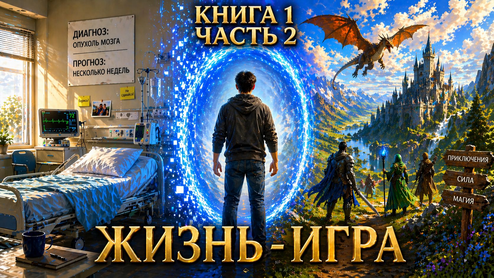ЖИЗНЬ - ИГРА | КНИГА 1 (Часть 2 ИЗ 3) | АУДИОКНИГА | ФАНТАСТИКА | #аудиокнига #литрпг смотреть онлайн